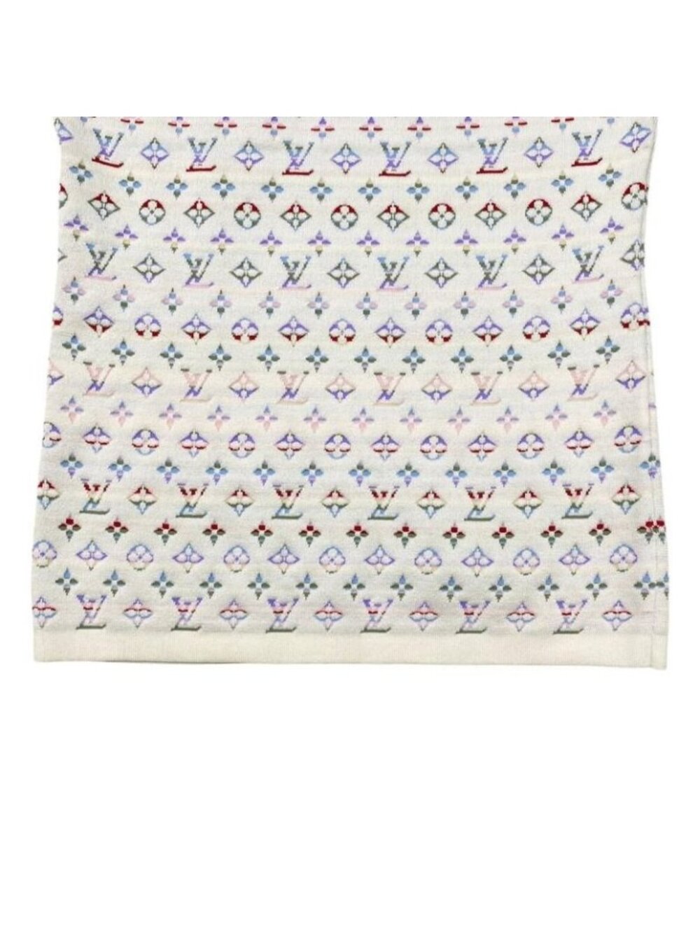 Louis Vuitton Short Sleeve Sweater Logo Monogram Knit Rw222 B Tt9 Fnks99 XS Size - Picture 6 of 8